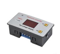 12V Battery Low Voltage Cut Off Switch Auto Controller Module for Protection with LED Indicator, Adjustable Turn-On/Turn-Off Voltage, 20A Control Current