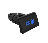 12V Blue Led Push Button Switch Laser Etched With Cable Fit For Amarok VW Top Horinzontal Campers Car Accessories(Garage Opener)