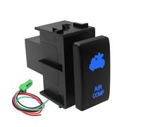 12V Blue Led Push Button Switch REAR SPOT LED LIGHTS BAR Fit For Nissan Navara D40 Patrol X-Trail T31 Pathfinder R51(Air comp)