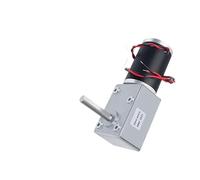 12V Bracket 6RPM 5882-50ZY Single Long Output Shaft Worm Gear DC Reduction electronic starter High Torque Self-locking