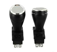 12V Bumper Car Joystick Forward Reverse Switch with Auto-Center Reset - UL Certified Rocker for Kids Ride On Toys - Quick Connect Replacement Parts Black 2 Pack