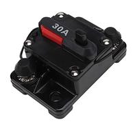 12V Car Audio Self Resetting Holder Auto Resettable Circuit Breaker Auto Reset Overload Protection for Stereo Amplifier Car Vehicle Electronics (40A)