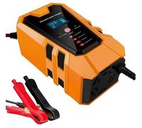 12V Car Battery Charger with LCD Display 8A Fast & Automatic Smart Charger Pulse Repair for AGM, GEL, and Wet Batteries Vehicle Battery Maintainer