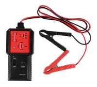 12V Car Battery Tester Universal Automotive Relay Tester Car Battery Diagnostic Checker Tool with Battery Clips Portable Handheld Car Relay Tester with LED Light