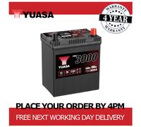 12V Car Battery, Type 054, Yuasa YBX3054, 36Ah 330CCA Sealed Calcium