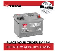 12V Car Battery, Type 075, Yuasa YBX5075, 60Ah 640CCA Sealed Calcium