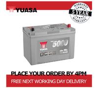 12V Car Battery, Type 335, Yuasa YBX5335, 100Ah 830CCA Sealed Calcium