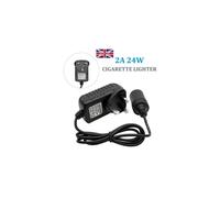 12V Car Cigarette Lighter Mains Plug to Socket Adapter Converter AC/DC