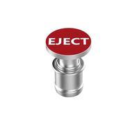 12V Car Cigarette Lighter Replacement Push Button Heater Accessory Compatible With Standard Lighter Sockets Eject Fire Missile Nitrous Launch Key Style Design(Color Name: 7HH1500970-B)