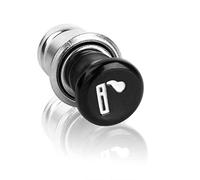 12V Car Cigarette Lighter Socket, Push Button Design for Secure Connection, Auto Power Outlet Socket 20mm Universal Fit for Drivers Travelers SUVs Trucks and Mobile Device Charging Applications