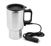 12V Car Electric Kettle with Indicator Light, Stainless Steel Travel Kettle, 450ml Capacity, Powered by Lighter, Vacuum Insulation for Heat Retention, Anti-Slip Handle, Ideal for Road