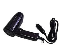 12V Car Folding Hair Drier,Portable Fast Drying Hairdryer,with Cigarette Lighter Plug,for Car Caravans Camping