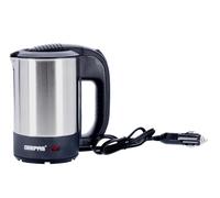 12V Car Lory Kettle 500ML Travel Kettle Water Heater for Caravan Portable Silver