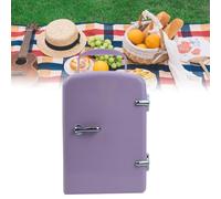 12V Car Refrigerator - 4L Compressor Cooler, USB Interface, 15℃-60℃ Temperature Range, Removable Divider for Camping, RV, Travel, and Fishing