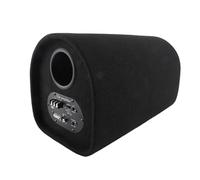 12V Car Subwoofer with Bass Speakers,200W Maximum Power,Leather and ABS,43x25x24cm,Amplifier with Short Circuit