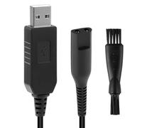 12V Charger Cable for Braun Shaver Series 1 3 5 7 9, Epilator Silk-Epil 9 7 5, USB Power Charging Cord Compatible with Braun 3040S 3080S 5544 5377 5409 5542 7220 7865 310s Beard Trimmer Power Lead