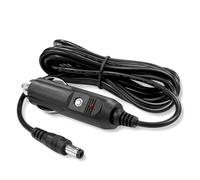 12V Cigarette Lighter Plug Extender Cable 3m, 5.5X2.5mm DC12V Power Cord Black, 12-24V Car Charger Adapter for Trucks & RVs