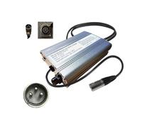 12V Cigarette Lighter Socket 24V 3A LEAD ACID Battery Charger for E-Bikes, Wheelchairs, Scooters and more! (XLR 3 pin)