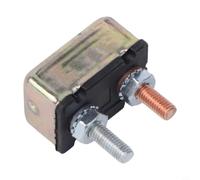 12V Circuit Breaker with Automatic Reset for Overload Protection in Automotive and Marine Applications Featuring 20A, 40A, and 50A Ratings (40A)