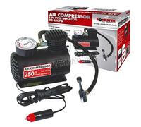 12V Compact Air Compressor - Pump Tyre Inflator | Suitable for Bicycle, Ball, Bike, Car, Van, Automotive Vehicle Tyres Pumping Tool, Durable with Dial
