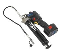 12V Cordless Grease Gun Kit - Holds 400g Cartridge - Includes Battery & Charger
