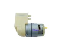 12V DC 385 Motor 80Kpa Vacuum Pump Diaphragm Air Pump For DIY Projects Aquarium Tank Inflator Packer Negative Pressure Suction Device Compatible With Standard Accessories(Voltage: Mini Vacuum Pump)