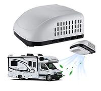12V DC Air Conditioner for Car RV Truck Camper - High Efficiency 15000BTU RV Rooftop AC Unit, Low Noise Cooling Only - RV AC Unit