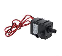 12V DC Brushless Water Cooling for PC Liquid Cooling Systems - 240L/H Flow Rate, Max Head, Low-Noise <40dB, 20000-Hour Lifespan,(1230A)