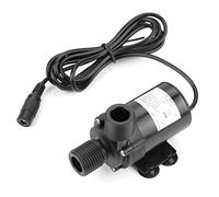 12V DC Brushless Water Pump | 650L / H Flow & 5M Head for Solar Heaters/Aquariums/Fountains | Mini Water Pump with - 40℃ to 100℃ Temperature Range, Low Noise 35DB