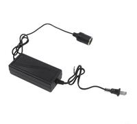 12V DC Car Converter 60W 220V Input Compact Design | Compact size 11.8x5.9x3.7cm, lightweight ABS material, easy storage in glove box or trunk