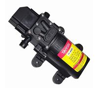 12V DC Diaphragm Fresh Water Spray Pump, 1.2 GPM (4.5 L/Min) 85 PSI, Self Priming Sprayer Pump with Pressure Switch for Caravan RV Marine Boat Lawn Car Washing