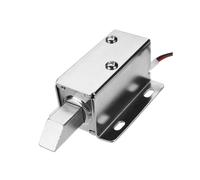 12V DC Electric Lock Assembly Solenoid Long Locking Tongue Cabinet Drawer Door