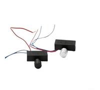 12V DC Electric Sprayer Speed Governor Switch Adjustable Controller for Water Pumps Up to 70W with Variable Flow and Pressure Control for Agricultural and Spraying Use Black(A)