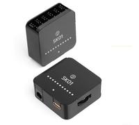 12V DC For PWM Fan Speed Controller with 6 Port Splitter and LED Status Light for PC Cooling Configuration (Tpye-C)