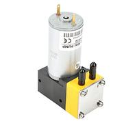 12V DC Micro Diaphragm Water Pump, Self Priming Vacuum Pump, 0.4-1 L/min Flow Rate with 4m Suction Height, Compact 3.3 x 8.5 cm for Lab Equipment, Medical Devices & Home