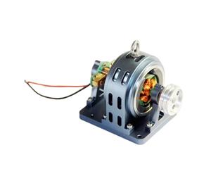 12V DC Micro Generator with Pulley Wheel & Belt, DIY Upgrade Accessories for Steam/Internal Combustion Engine Models, Physical Science Education Kit