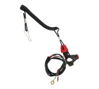 12V DC Outboard Kill Switch Lanyard, Motorcycle Engine On Off Kill Switch Mini Moto Kill Cord Quad Bike Safety Lanyard Kill Switch for Motor ATV Quad Dirt Bike