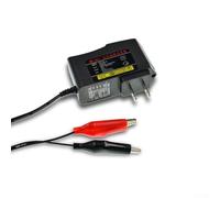 12V DC Output Charger for Acid Batteries with 1000mA Charging Rate and No Residual Drain Ensures Energy Efficiency When Not in Active Use