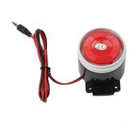 12V DC Powered Wired Siren Alarm for Indoor For home Security Applications with 120dB Sound Pressure Rating