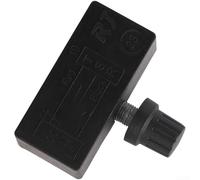 12V DC Speed Control Switch for Electric Sprayer, Adjustable Flow Regulator Controller Compatible with 70W Water Pumps, Black (Plastic Cap)(E)