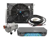 12V DC Universal Under Dash Air Conditioner Kit | Direct-Power Car & Van AC Cooling System | for Trucks, RVs, Motorhomes, Boats, Buses