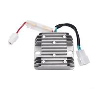 12V DC Voltage Regulator Generator AVR with Rectifier for Kama KDE3500 KDE5000 KDE6500 KDE6700 Models, 80x70x25mm Gray Engine Charging Part