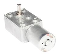12V DC Worm Gear Motor High Torque 0.6-200 RPM Variable Speed Self-Locking for Windows Door Openers Mini Winches, JGY370