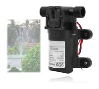 12V Diaphragm Pump,3.5L/min 36W 3A DC12V Diaphragm Pump 73PSI Fit for Experiments, Watering Flowers,Campervan,Etc(Black)