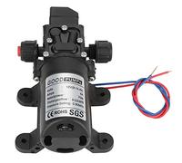 12V Diaphragm Pump, High Pressure Diaphragm Water Pumps DC12V 70W Self Priming Electric Sprayer Pump 6L/Min 0.9MPA 131PSI, for Caravan RV Camper Marine Boat Garden