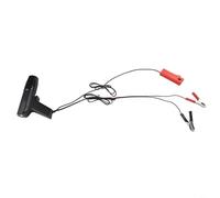12V Digital For Ignition Timing Light with Anti Slip Handle and High Luminosity Xenon Beads for Accurate Engine Timing on Cars and Motorcycles with Safe Insulated Clips