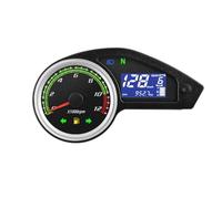 12V Digital Motorcycle Instrument Speedometer Odometer Meter Tachometer Dashboard For OffRoad For XR150 For GY200 GPS Speedometer(With Z Bracket)