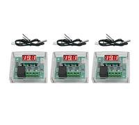 12V Digital Thermostat Temperature Controller Case 4 Pack | This 12V digital thermostat provides precise temperature control from -50 to 110°C with a clear protective housing.