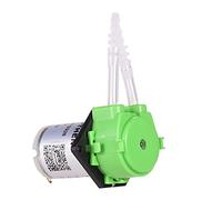 12V Dosing Pump Peristaltic Water Liquid with Tube Self-Priming Function for Aquarium Lab Analysis Additives Flat Panel Style CW CCW Flow Control Easy Maintenance
