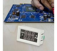 12v Dual Digital Display Delay Relay Module with 0-999 Sec/min/hr Tunable Timing 20a Load Capacity 18 Function Modes Infinite Loop Cycle for Industrial Control Systems